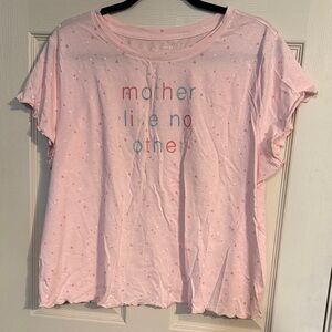 LC Lauren Conrad Pink Pajama Set “mother like no other”
